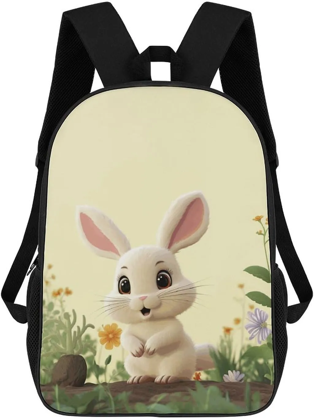Travel Backpack for Men Women Carry On Backpack 17 In Laptop Backpack Cute Bunny Backpack for Work Hiking