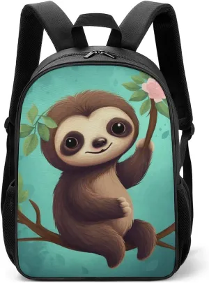 Travel Backpack for Men Women Carry On Backpack 17 In Laptop Backpack Cute Sloth Backpack for Work Hiking
