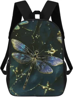 Travel Backpack for Men Women Carry On Backpack 17 In Laptop Backpack Dragonfly Backpack for Work Hiking