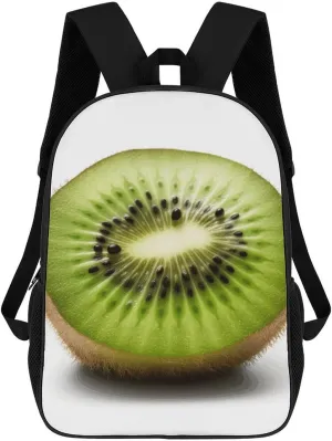 Travel Backpack for Men Women Carry On Backpack 17 In Laptop Backpack Green Kiwi Backpack for Work Hiking