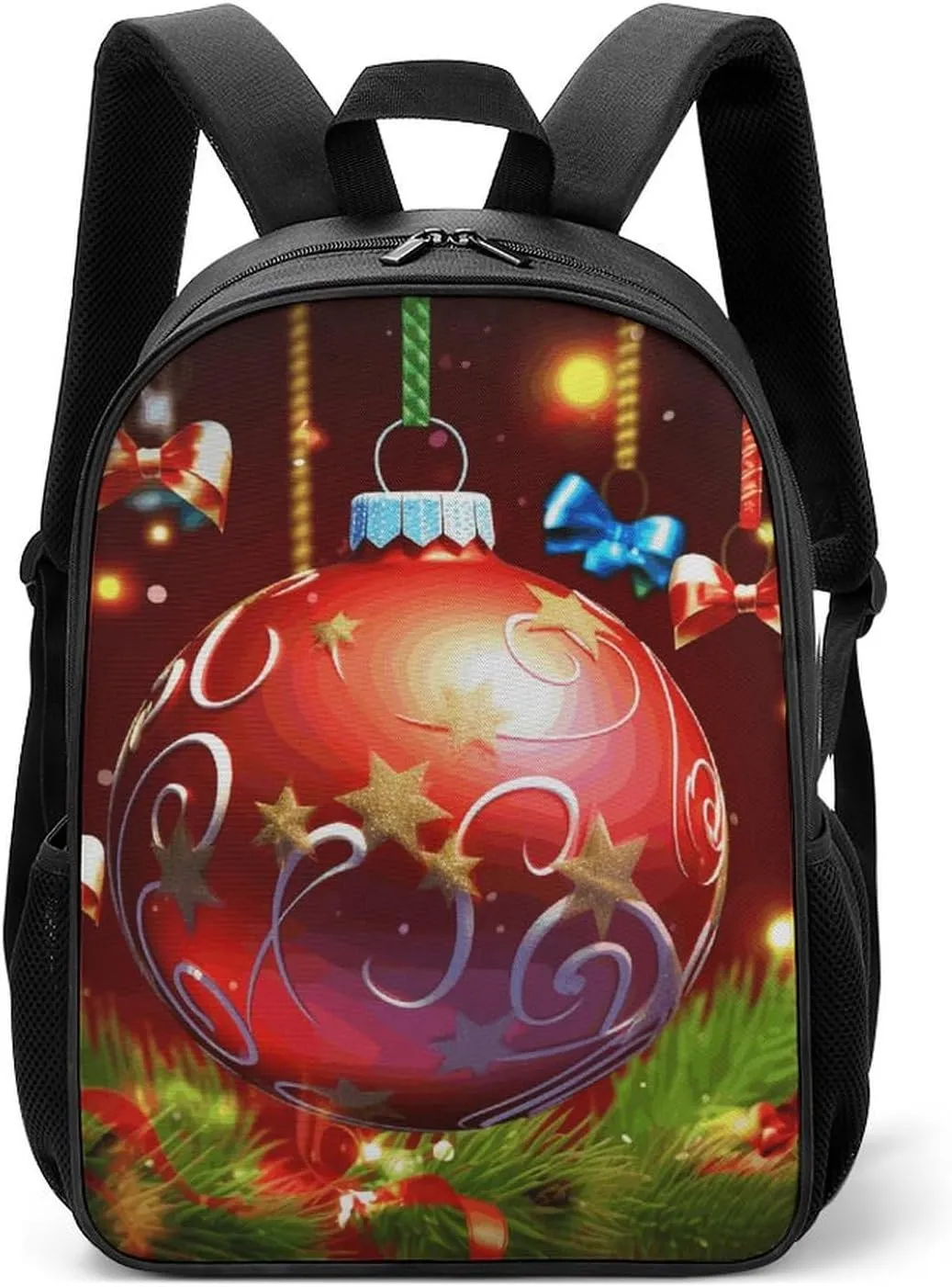 Travel Backpack for Men Women Carry On Backpack 17 In Laptop Backpack Xmas Ball Backpack for Work Hiking
