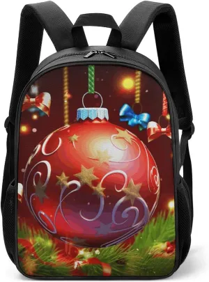 Travel Backpack for Men Women Carry On Backpack 17 In Laptop Backpack Xmas Ball Backpack for Work Hiking