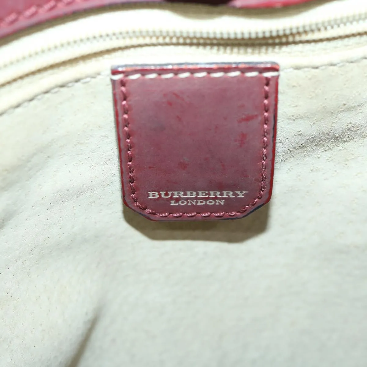 Trendy Inspired Burberry Nova Check Tote Bag Pvc Beige Auth 67654