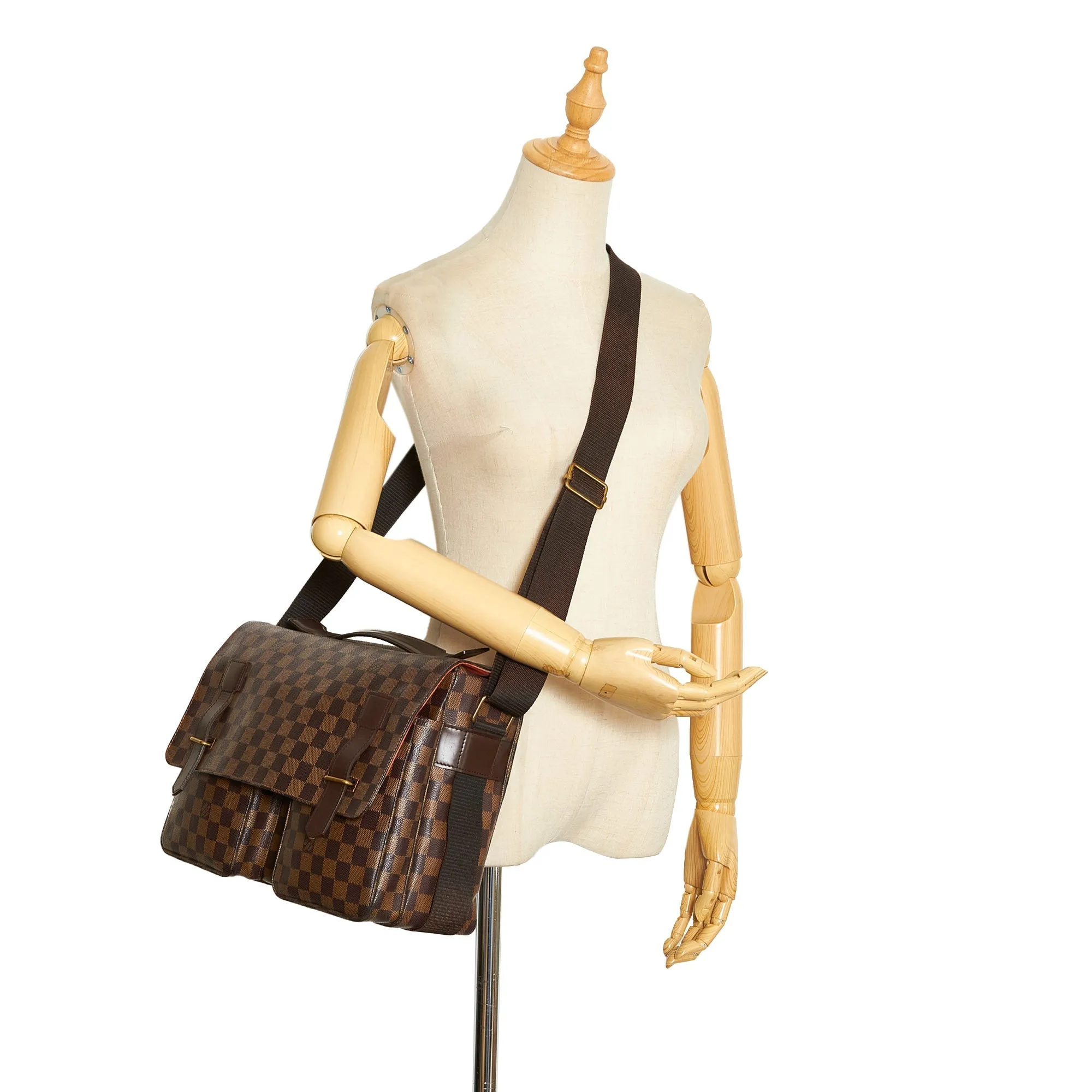 Trendy Inspired Louis Vuitton Broadway Damier Ebene Canvas