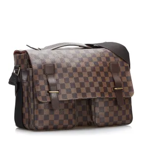 Trendy Inspired Louis Vuitton Broadway Damier Ebene Canvas