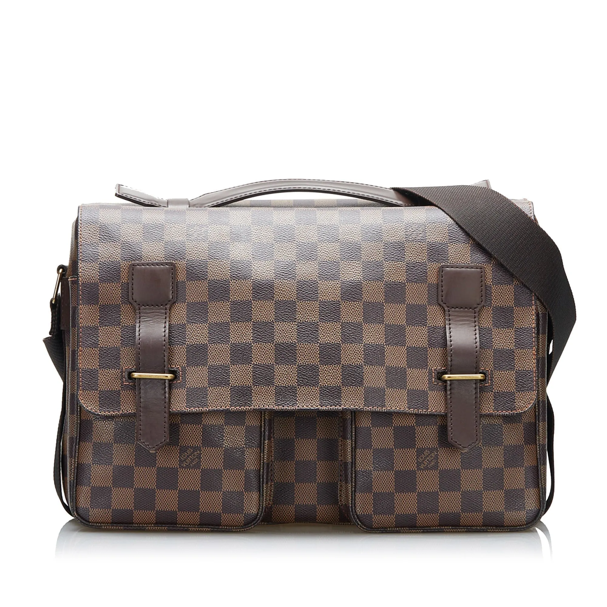 Trendy Inspired Louis Vuitton Broadway Damier Ebene Canvas