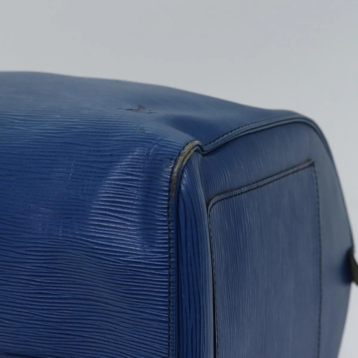 Trendy Inspired Louis Vuitton Epi Keepall 55 Boston Bag Toledo Blue M42955 Lv Auth 88750