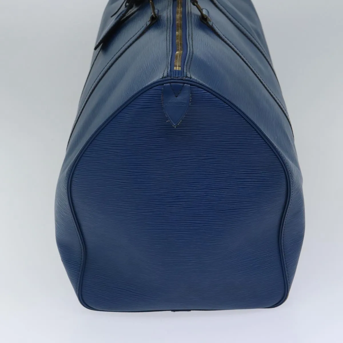 Trendy Inspired Louis Vuitton Epi Keepall 55 Boston Bag Toledo Blue M42955 Lv Auth 88750