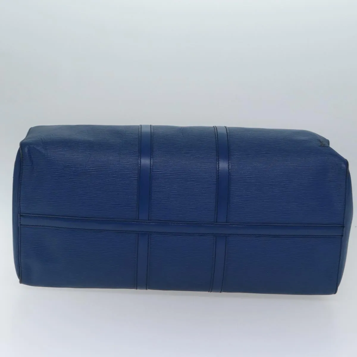 Trendy Inspired Louis Vuitton Epi Keepall 55 Boston Bag Toledo Blue M42955 Lv Auth 88750