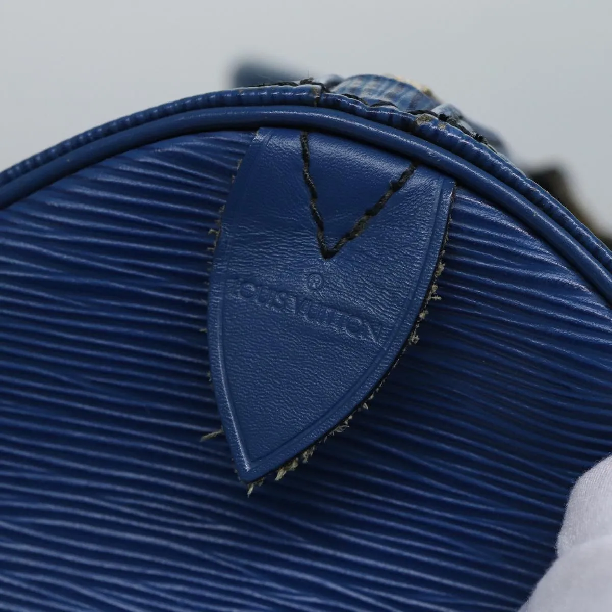 Trendy Inspired Louis Vuitton Epi Keepall 55 Boston Bag Toledo Blue M42955 Lv Auth 88750