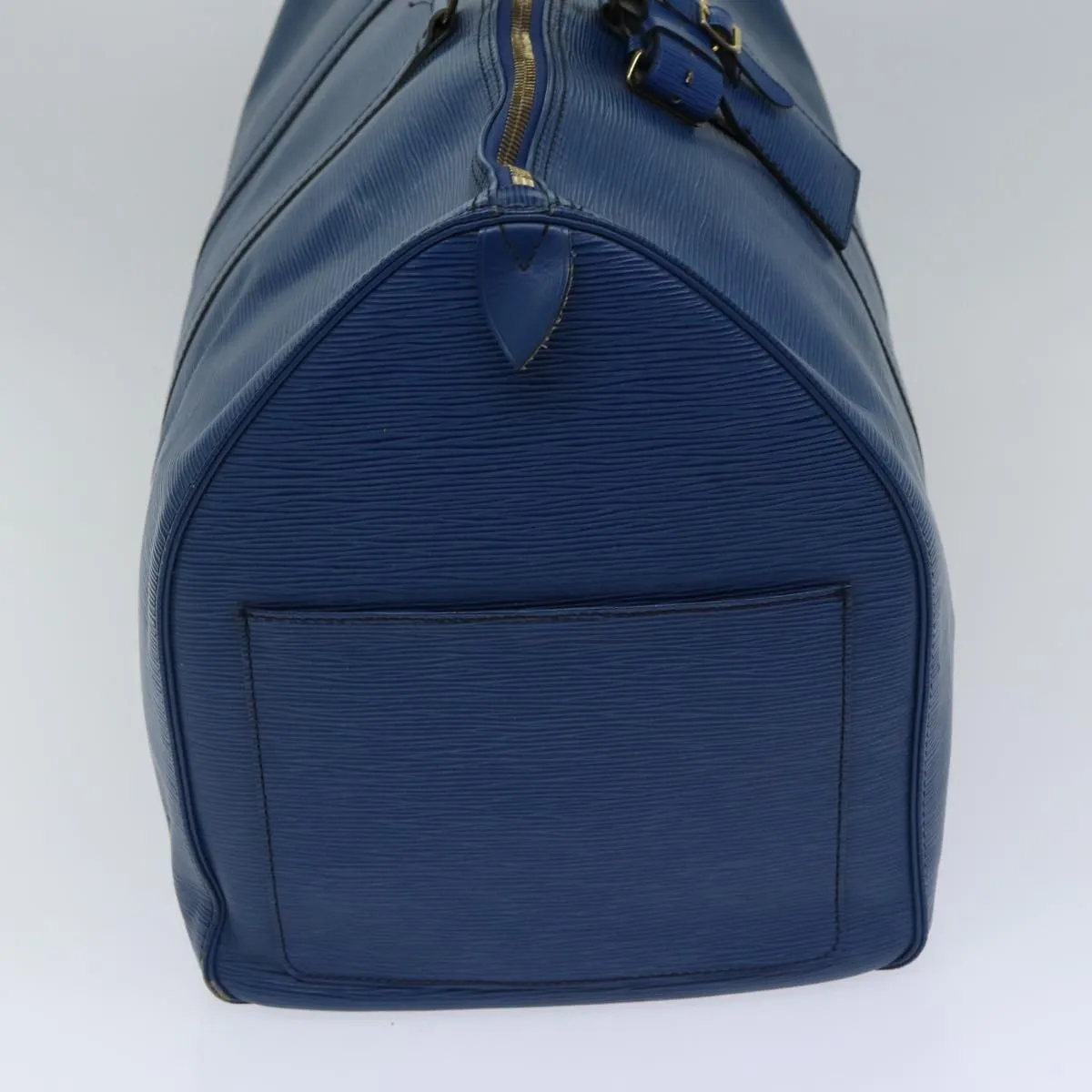 Trendy Inspired Louis Vuitton Epi Keepall 55 Boston Bag Toledo Blue M42955 Lv Auth 88750