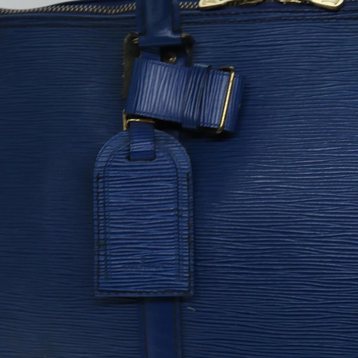 Trendy Inspired Louis Vuitton Epi Keepall 55 Boston Bag Toledo Blue M42955 Lv Auth 88750