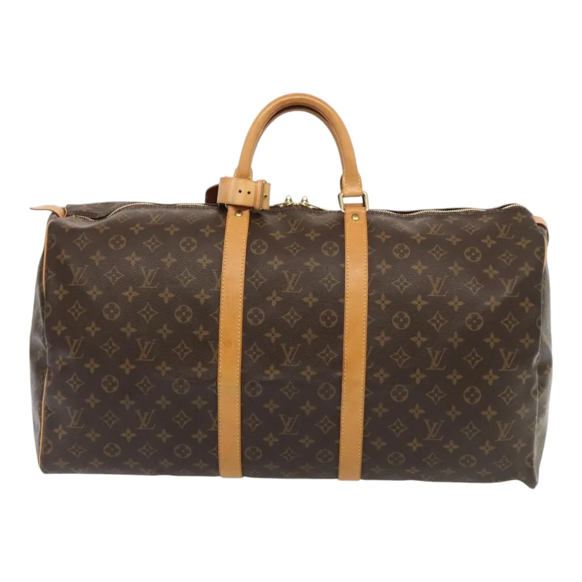 Trendy Inspired Louis Vuitton Monogram Keepall 55 Boston Bag M41424 Lv Auth Bs17062