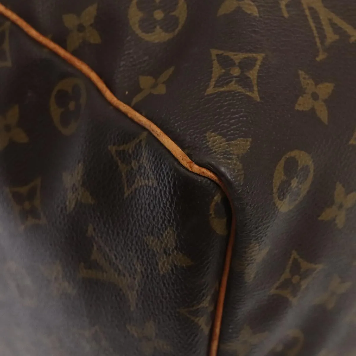 Trendy Inspired Louis Vuitton Monogram Keepall 60 Boston Bag M41422 Lv Auth Ki4817