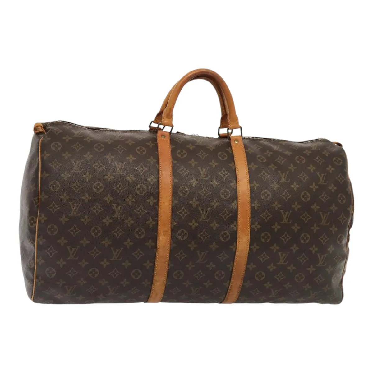 Trendy Inspired Louis Vuitton Monogram Keepall 60 Boston Bag M41422 Lv Auth Ki4817
