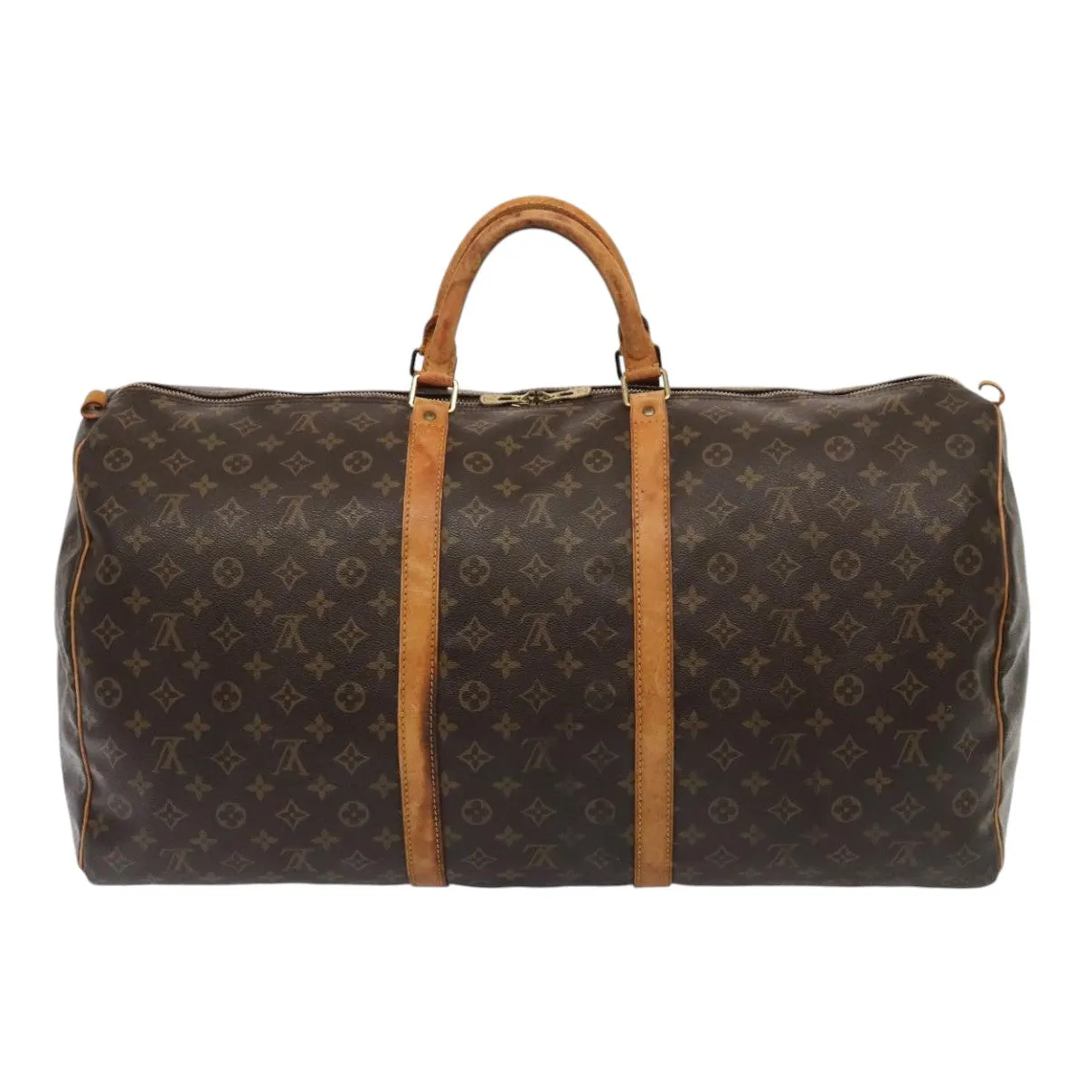 Trendy Inspired Louis Vuitton Monogram Keepall 60 Boston Bag M41422 Lv Auth Ki4817