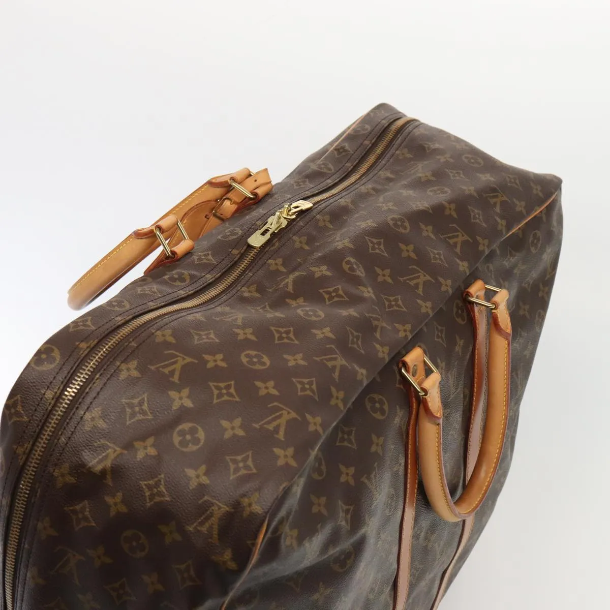 Trendy Inspired Louis Vuitton Monogram Sirius 60 Boston Bag M41402 Lv Auth Bs16950