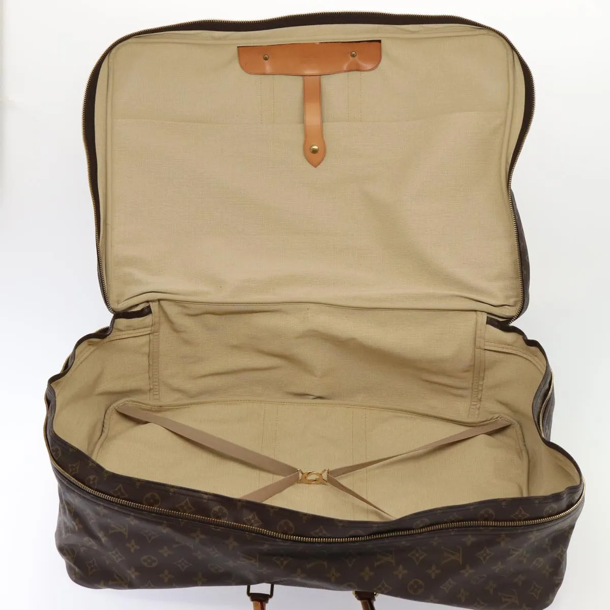 Trendy Inspired Louis Vuitton Monogram Sirius 60 Boston Bag M41402 Lv Auth Bs16950