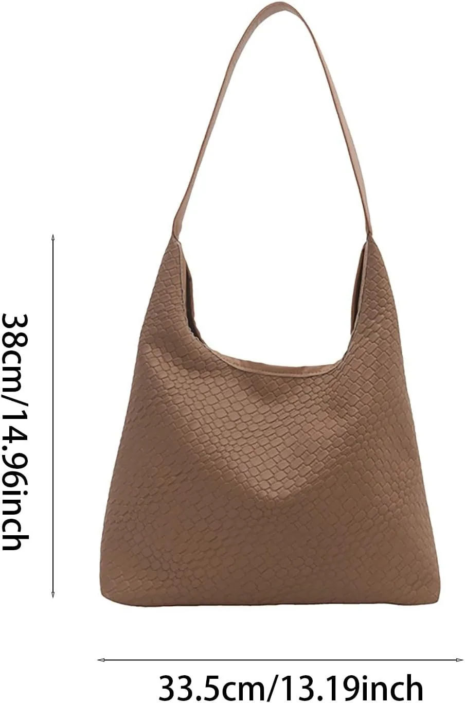 Trendy Ladies Shoulder Bag Tote Bags For Women Work Bags Suede Slouchy Bag Handbag Tote Handbag