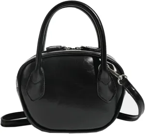 Trendy PU Leather Bag for Women Portable Designer Crossbody Hobo Shoulder Bag Fashion Casual Purse Handbag