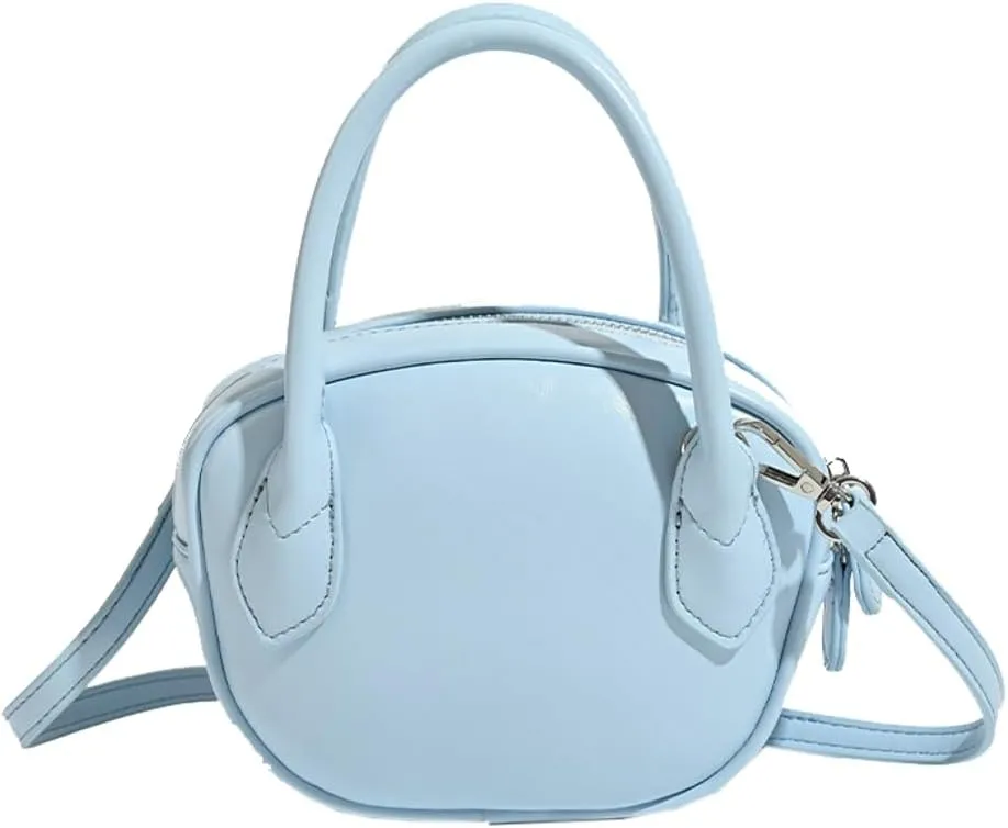 Trendy PU Leather Bag for Women Portable Designer Crossbody Hobo Shoulder Bag Fashion Casual Purse Handbag