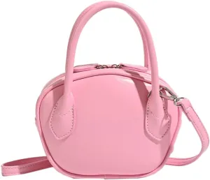 Trendy PU Leather Bag for Women Portable Designer Crossbody Hobo Shoulder Bag Fashion Casual Purse Handbag