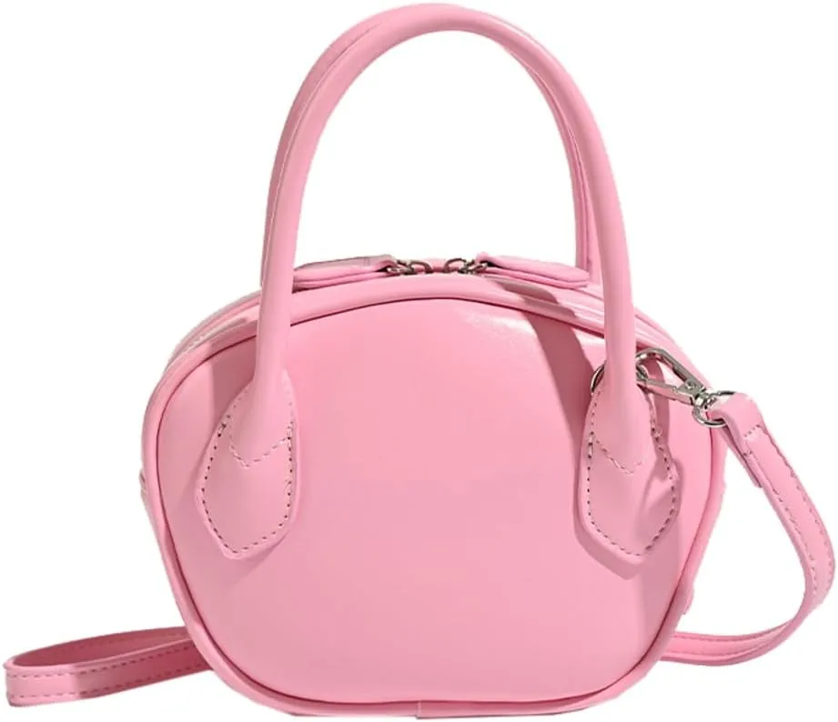 Trendy PU Leather Bag for Women Portable Designer Crossbody Hobo Shoulder Bag Fashion Casual Purse Handbag