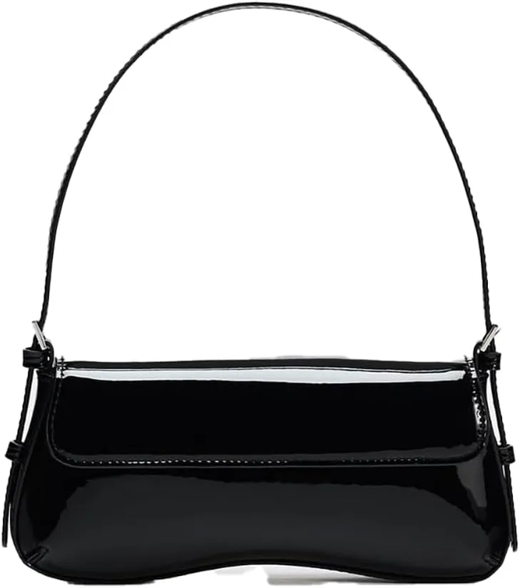 Trendy Vintage Underarm Bag Shoulder Bag Satchel Commute Tote Handbag Flap Underarm Shoulder Bags for Women