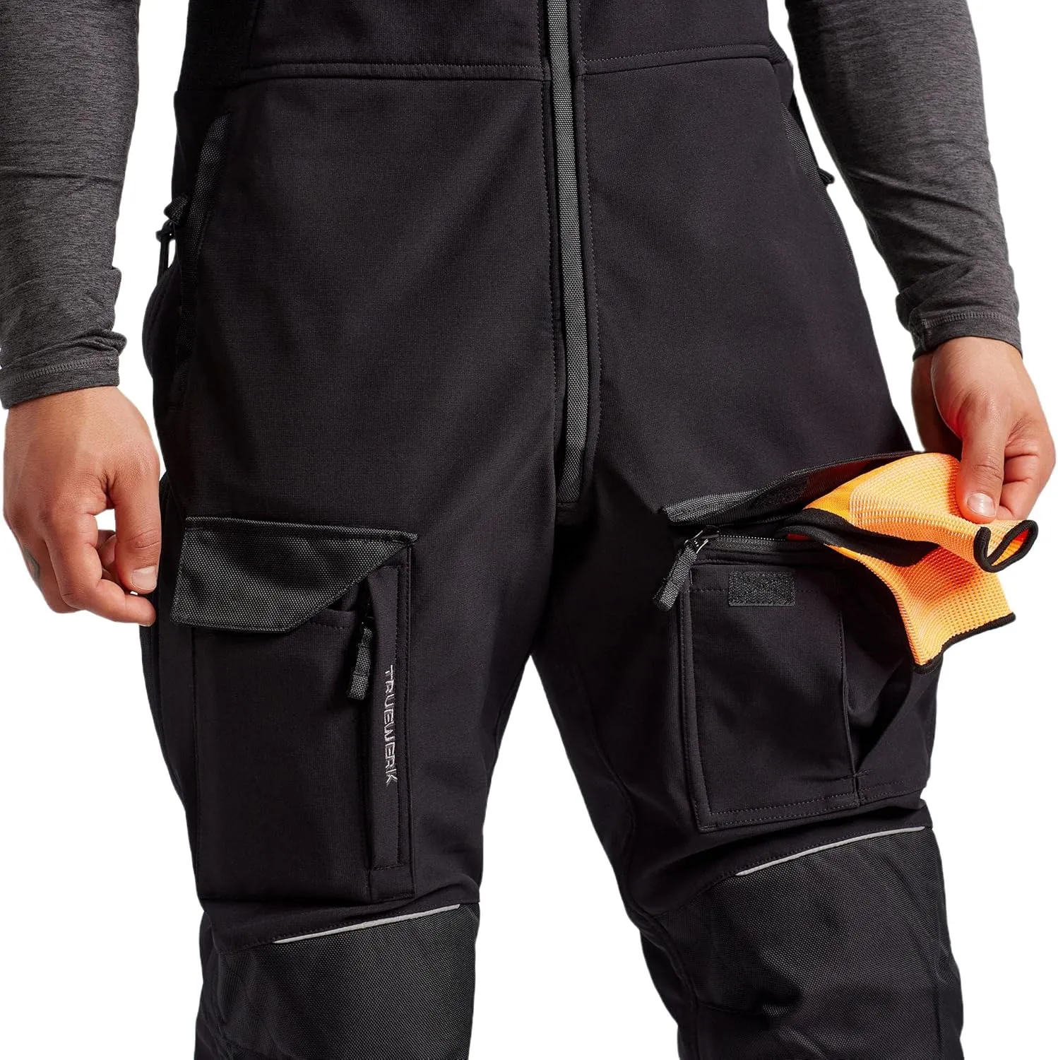 TRUEWERK Men's Work Bibs - T3 WerkBibs Water-Resistant
