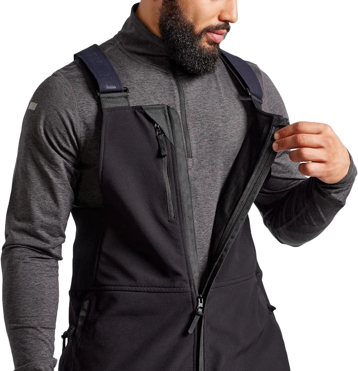 TRUEWERK Men's Work Bibs - T3 WerkBibs Water-Resistant