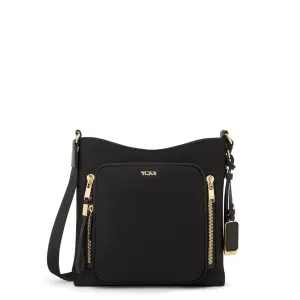 Tumi Voyageur Tyler Crossbody - Black/Gold