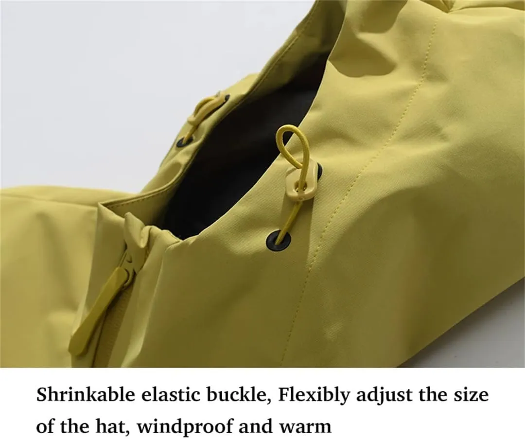 Unisex Outdoor Sporty Hiking Trekking Raincoat Windproof Climbing Waterproof Windbreaker Jacket