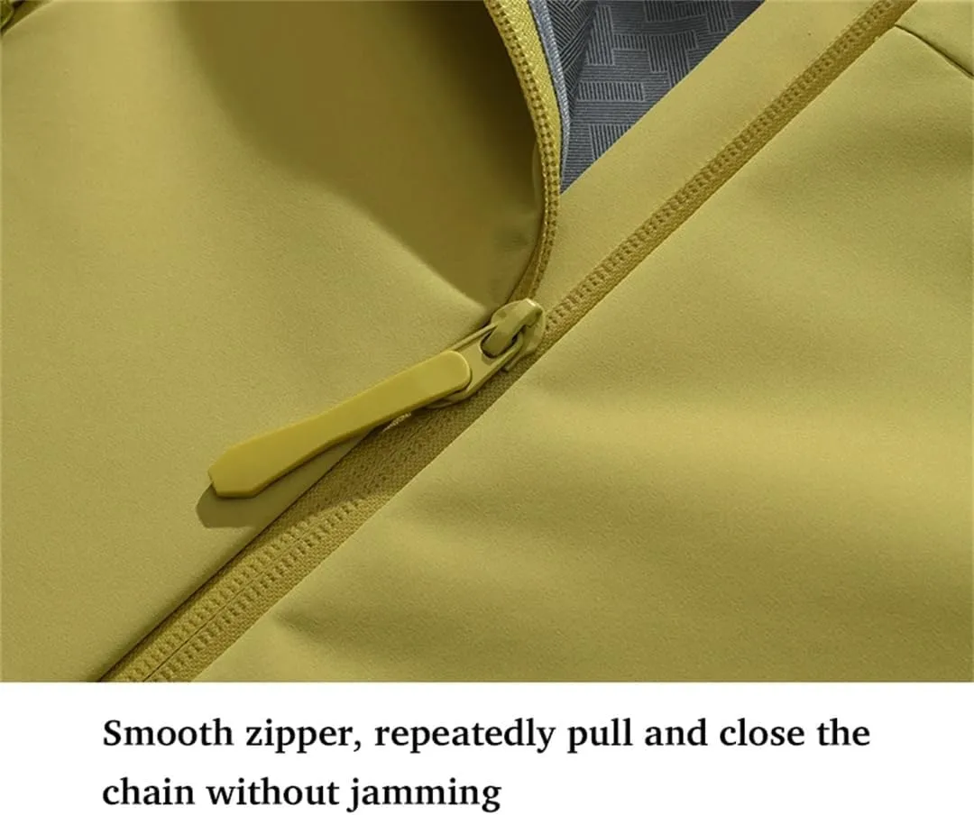 Unisex Outdoor Sporty Hiking Trekking Raincoat Windproof Climbing Waterproof Windbreaker Jacket