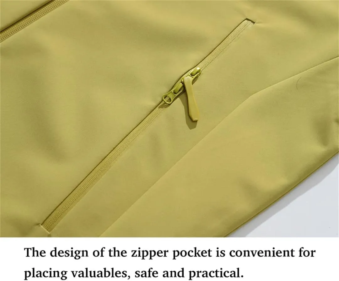 Unisex Outdoor Sporty Hiking Trekking Raincoat Windproof Climbing Waterproof Windbreaker Jacket