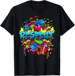 Urban - Respect Graffiti Graphic T-Shirt