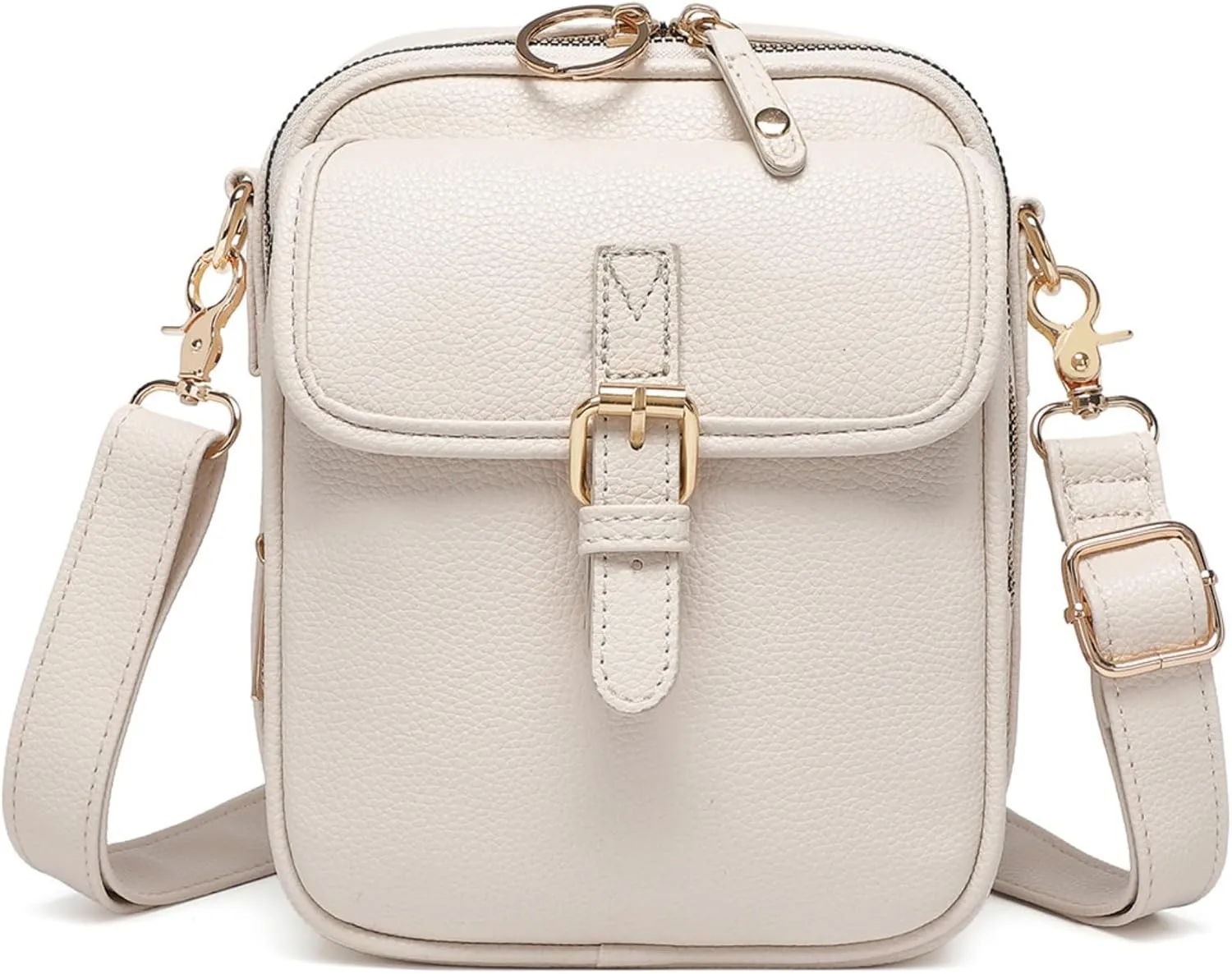 Urvashi Crossbody Leather Bag, Collaboraten1 Crossbody Bag with Card Slots, Anti-Theft Shoulder Bags for Women