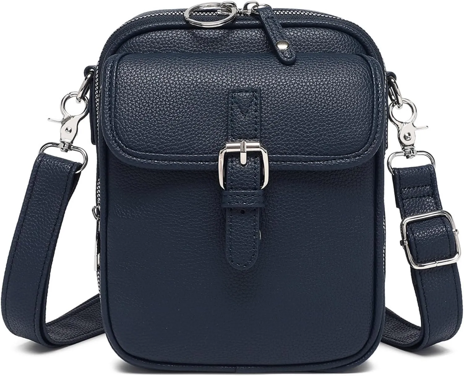 Urvashi Crossbody Leather Bag, Collaboraten1 Crossbody Bag with Card Slots, Anti-Theft Shoulder Bags for Women