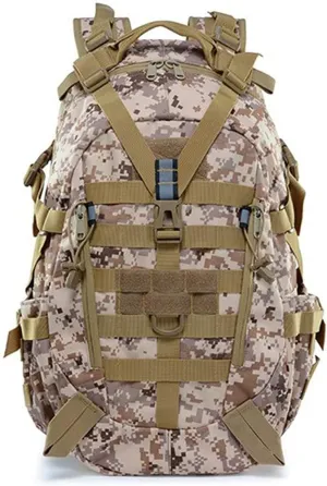 USDBE 40L Tactical Backpack Men Multifunction Camouflage Travel Bags Military Bag Outdoor Army Camping Climbing Hiking Bag