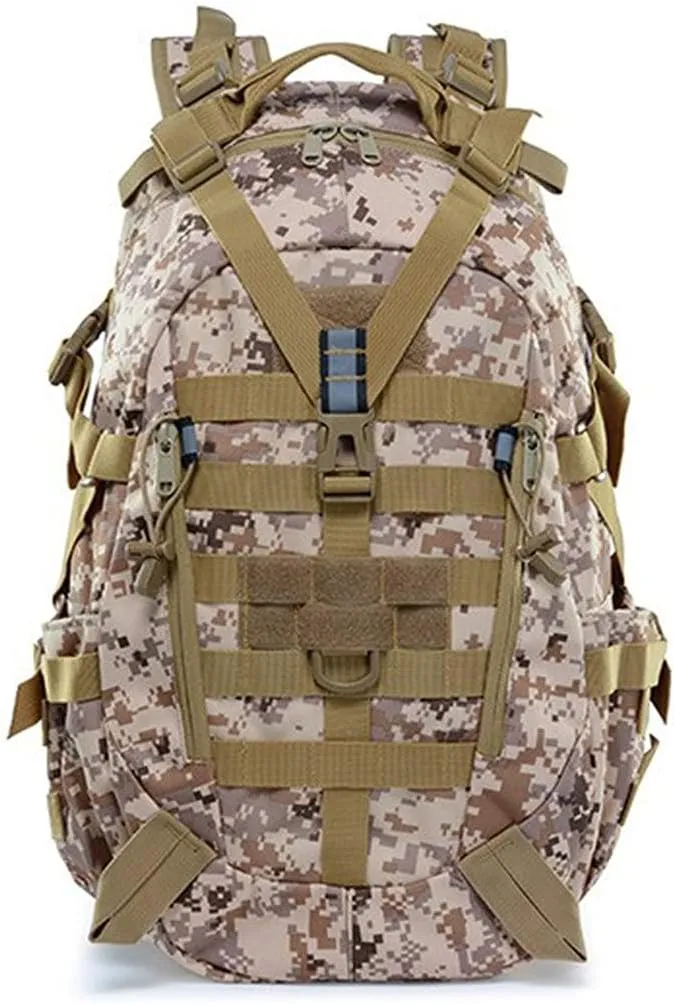 USDBE 40L Tactical Backpack Men Multifunction Camouflage Travel Bags Military Bag Outdoor Army Camping Climbing Hiking Bag