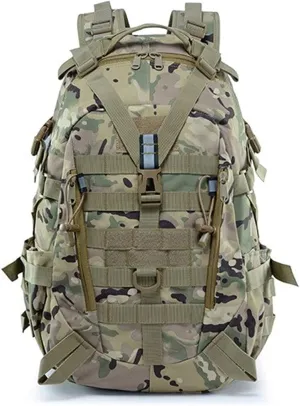 USDBE 40L Tactical Backpack Men Multifunction Camouflage Travel Bags Military Bag Outdoor Army Camping Climbing Hiking Bag