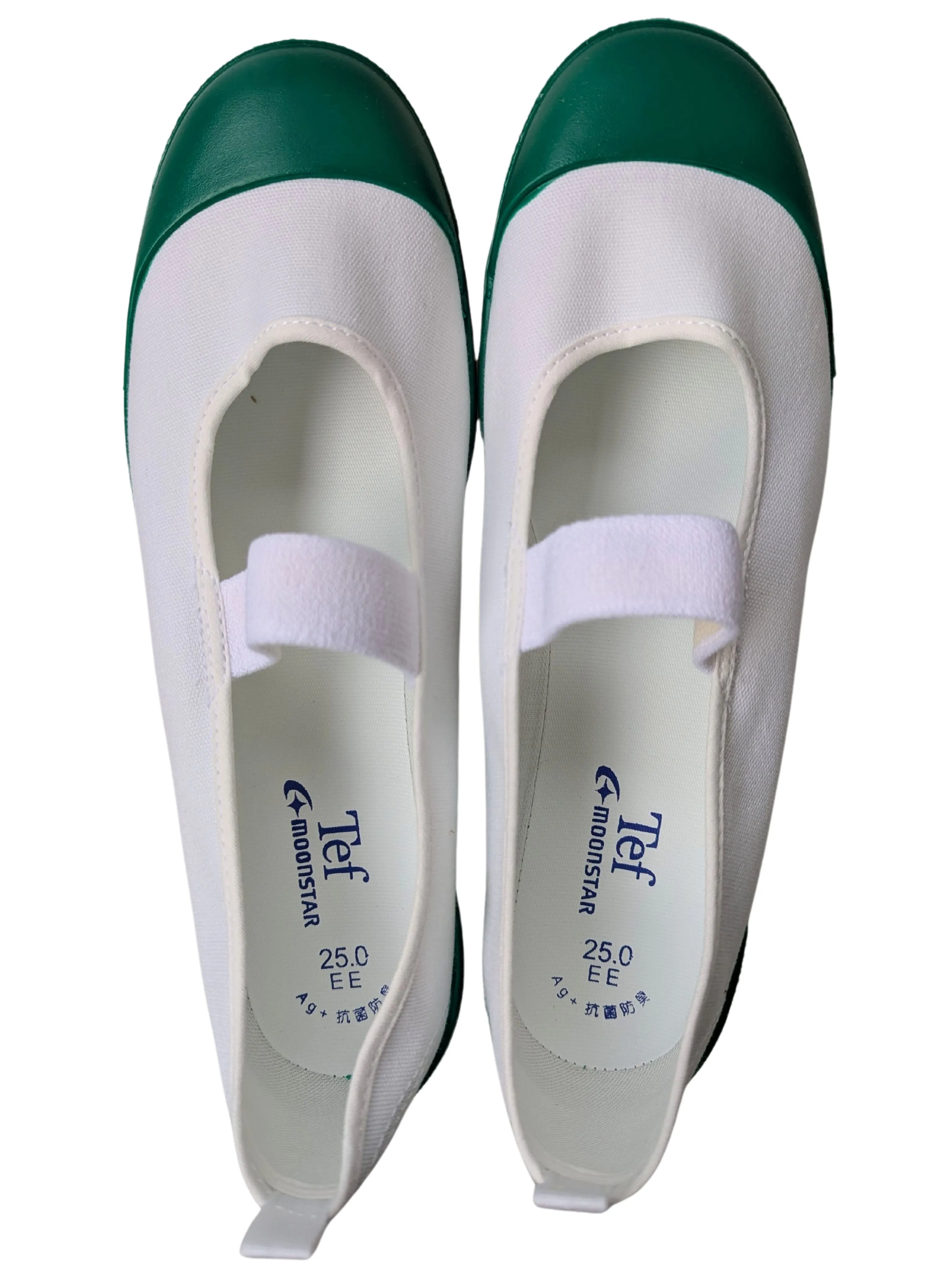 Uwabaki Type #01 [Green]  Japan made school indoor shoes