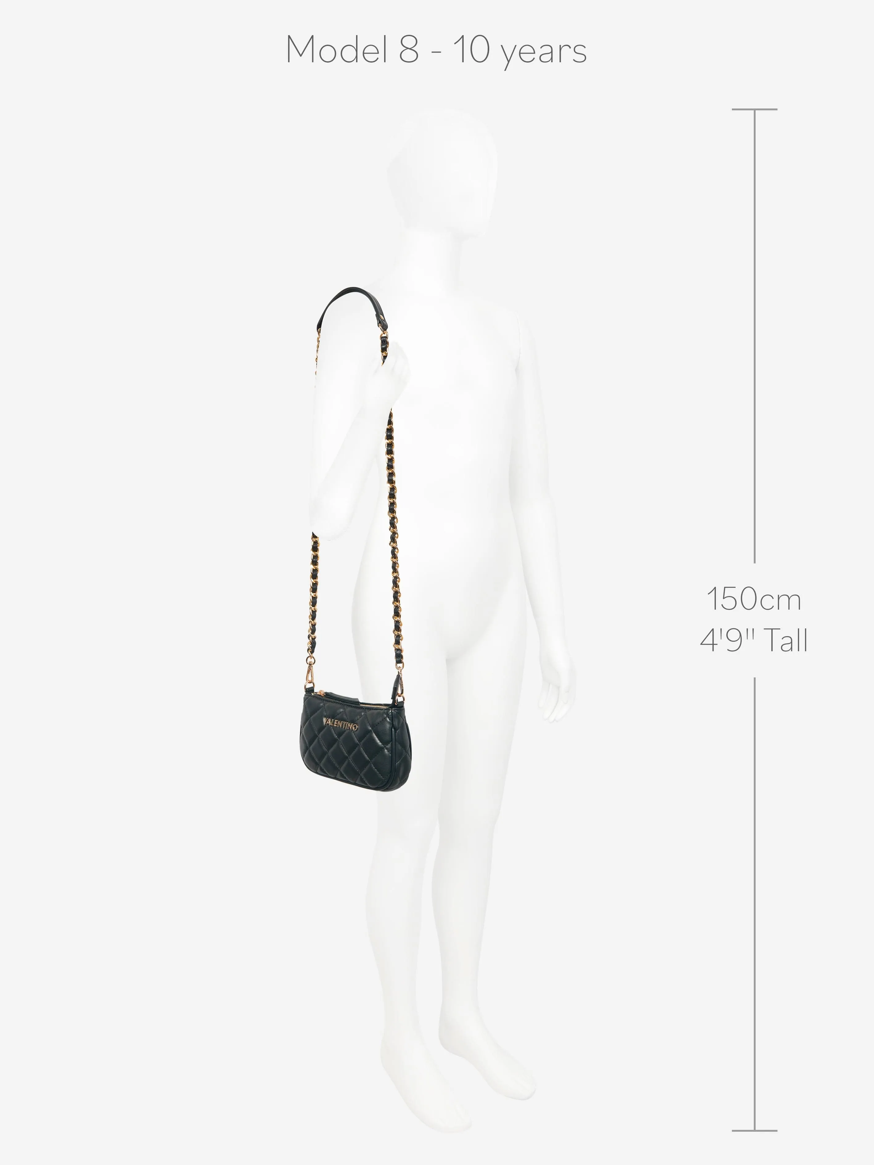 Valentino Girls Special Ocarina Crossbody bag in Black (W:19.5cm)