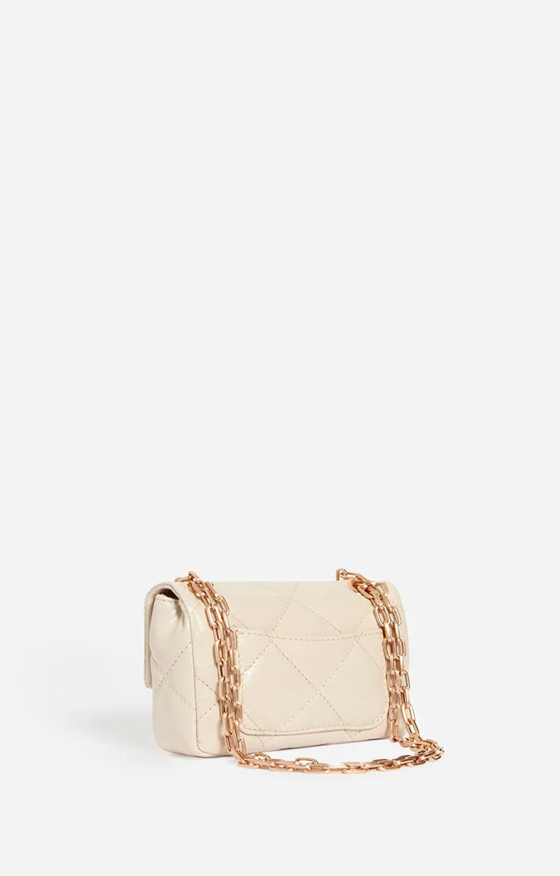 VANESSA BRUNO - Small Moon Bag - Sand