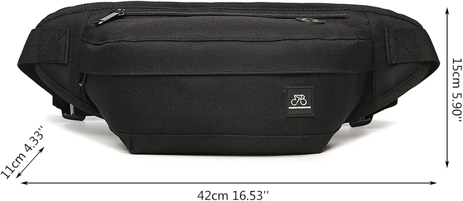 Vegan Leather Small Crossbody Bag for Women Chest Bags Sling Purses for Travel Shopping Mens Work Backpack
