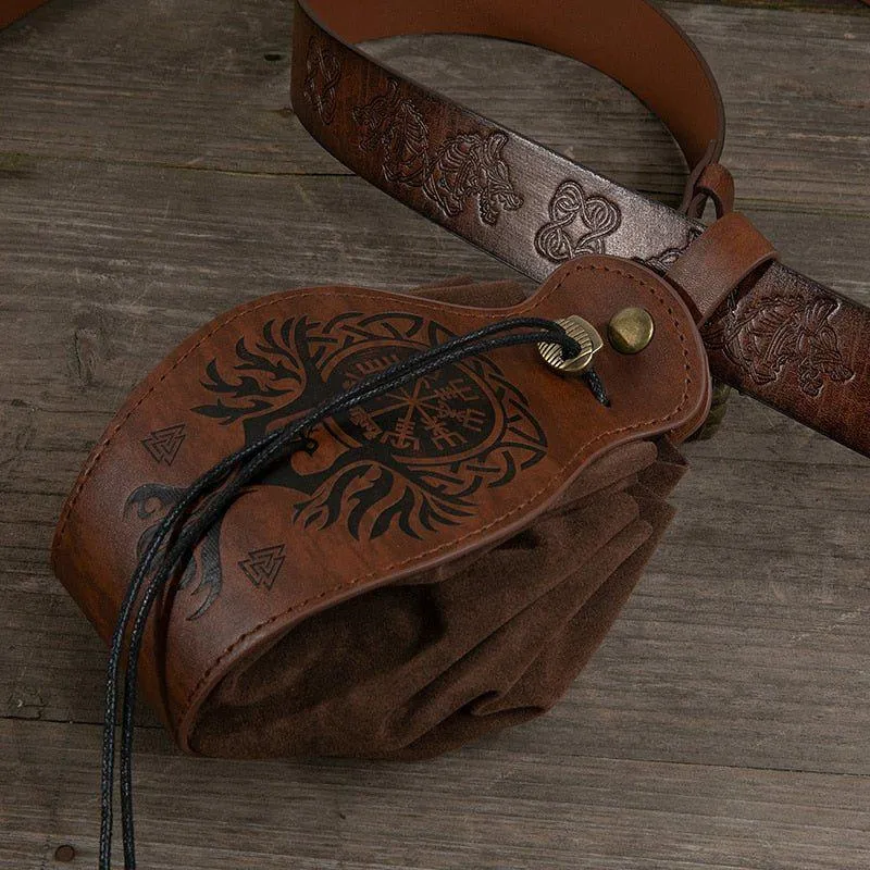 Viking Coin Belt Pouch