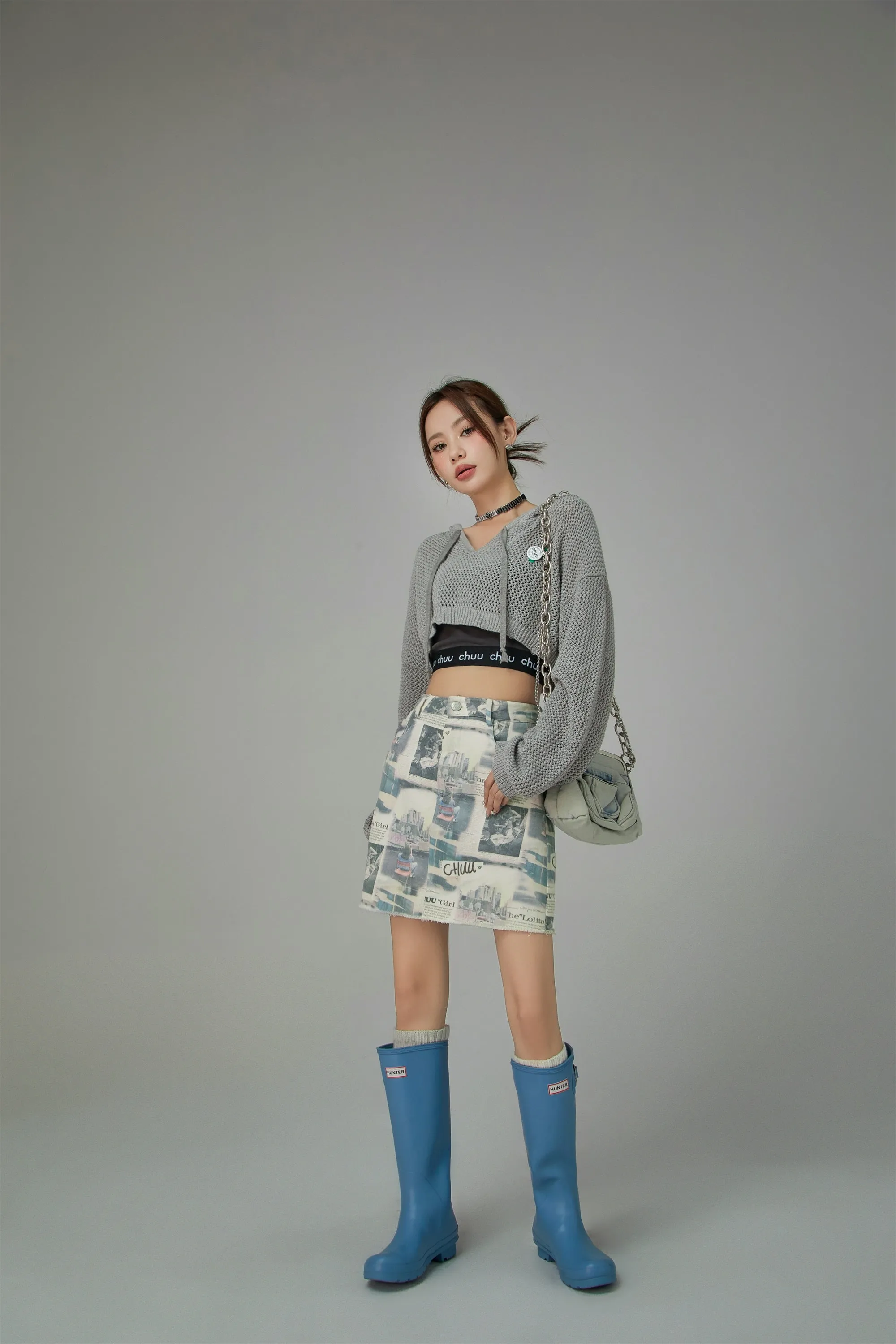 Vintage Chu Mini Skirt