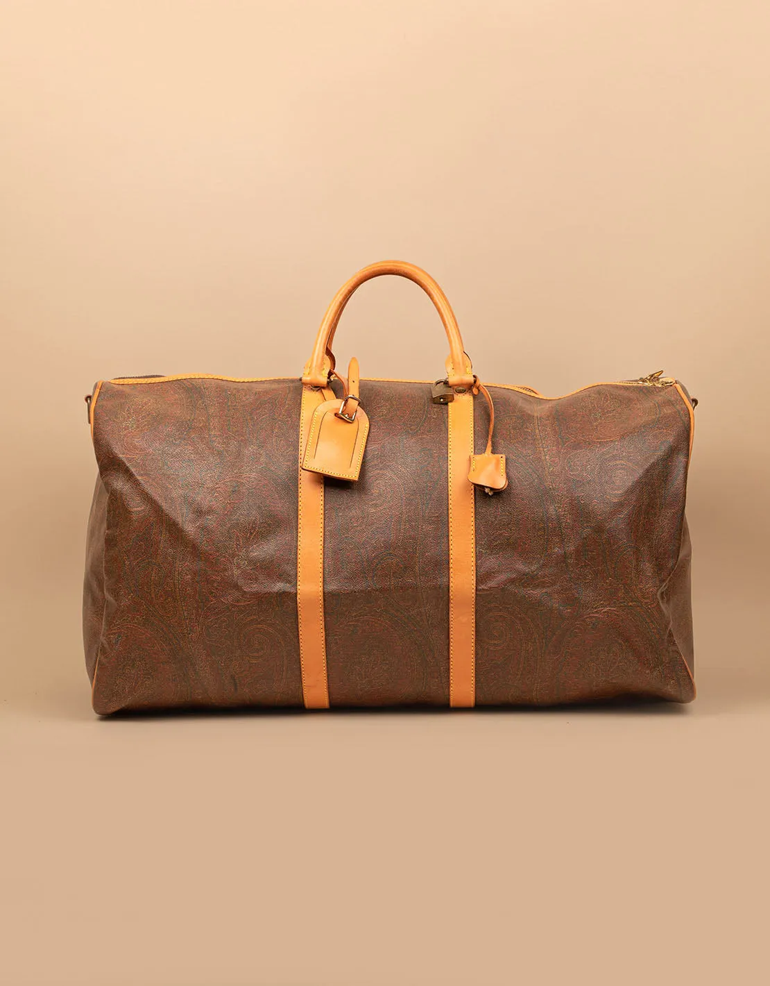 Vintage Etro Boston travel bag