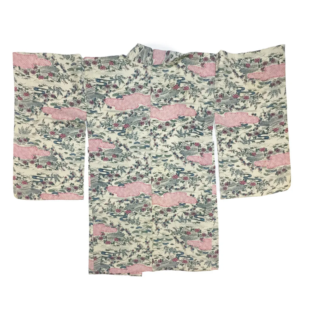 Vintage Japanese Silk Haori