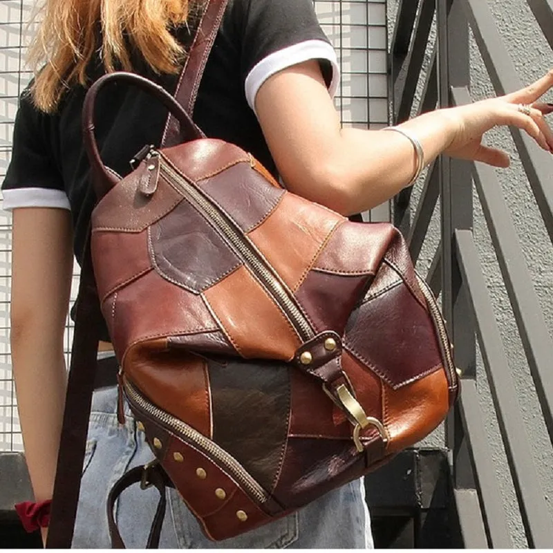 Vintage Leather Backpack