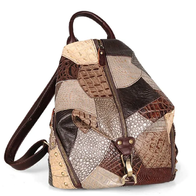 Vintage Leather Backpack